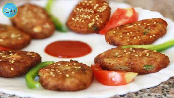 طرز تهیه کتلت کنجدی؛ غذای ساده و متفاوت