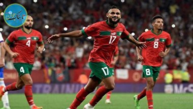 واکنش زیبای مامور امنیتی پس از پیروزی مراکش + فیلم