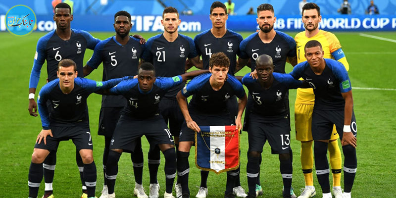 بازیکنان تیم فرانسه