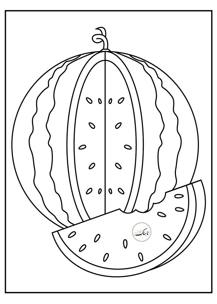 نقاشی های شب یلدا برای رنگ آمیزی کودکان !/ از مبتدی تا پیشرفته