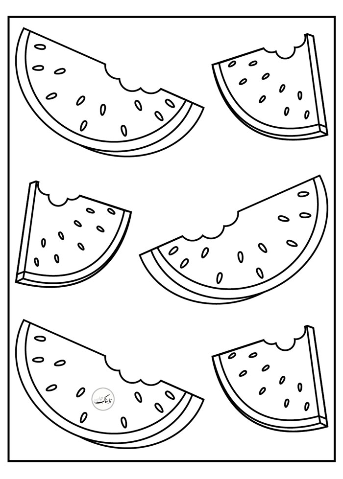 نقاشی های شب یلدا برای رنگ آمیزی کودکان !/ از مبتدی تا پیشرفته