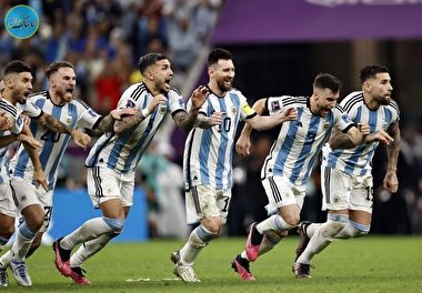 واکنش عجیب بازیکن آرژانتین پس از قهرمانی!+ فیلم