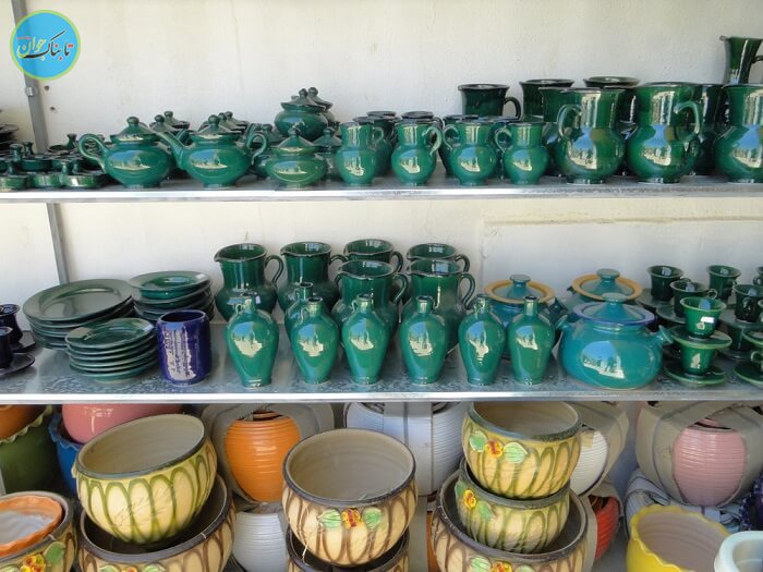 محصولا لاجین پایتخت سفال ایران