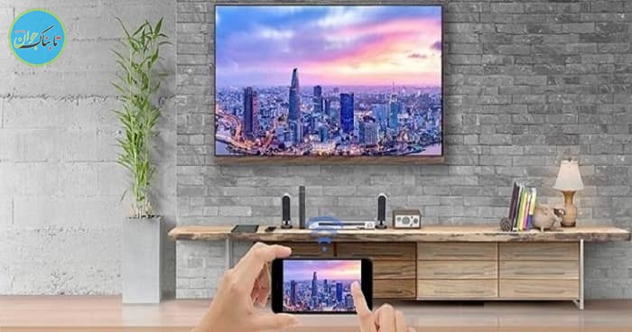 وصل کردن گوشی به تلویزون