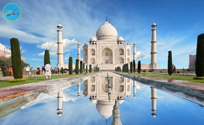 طرح بنای تاج محل