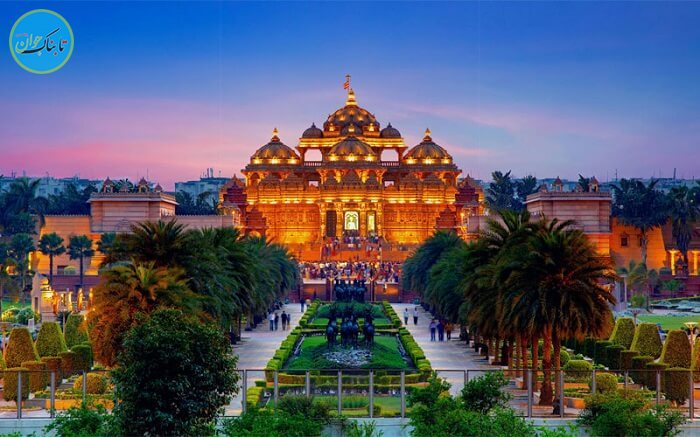 تاج محل در شب