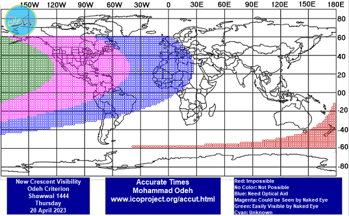 رویت هلال ماه