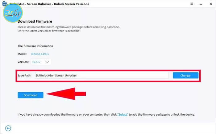 باز کردن رمز گوشی