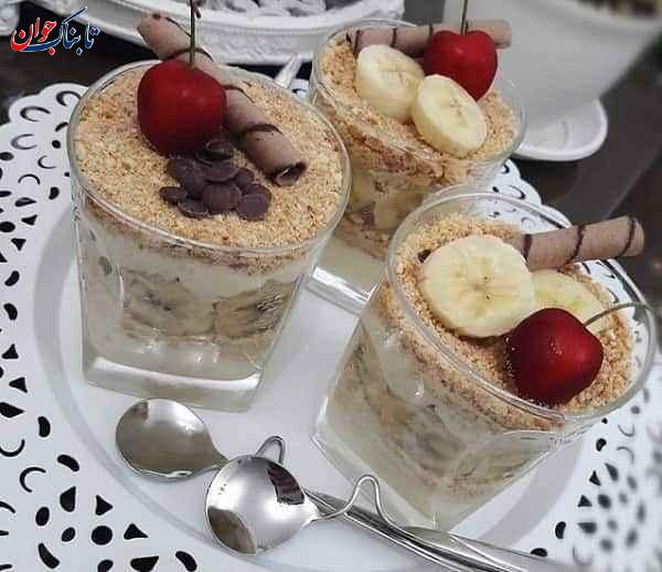 انواع دسر ساده و کم هزینه لیوانی