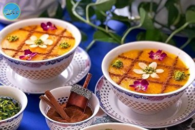 طرز تهیه شله زرد برای دو نفر / نسبت کلی شکر و آب چقدر است؟