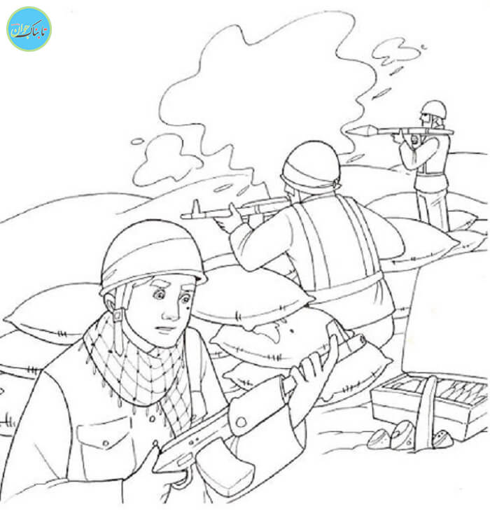 الگوی نقاشی خرمشهر
