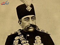 تصویری از تزیین جشن تولد مظفرالدین شاه