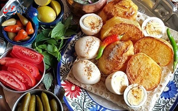 غذای ساده و ارزان برای شام و ناهار با کمترین مواد