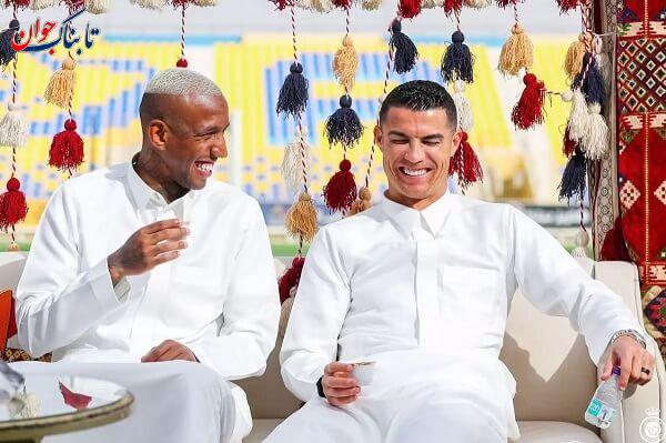 لباس عربی رونالدو در عربستان + فیلم