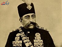 تصویری از جشن تولد پسر مظفرالدین شاه
