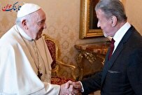 سیلوستر استالونه با پاپ فرانسیس دیدار کرد