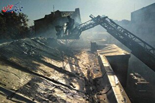 آتش سوزی در خیابان ملت تهران + جزئیات