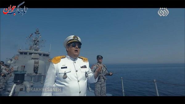 تصویر لباس متفاوت سالار عقیلی در شبکه افق