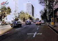تصویری از ترافیک تهران و مونیخ در سال ۱۳۵۲ + عکس