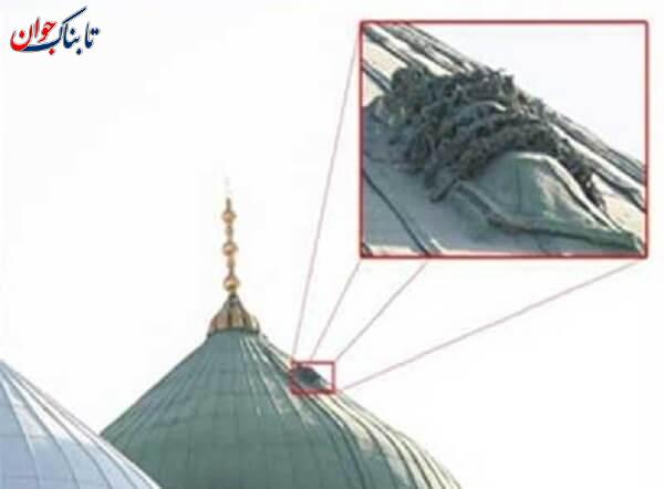 دلیل برجستگی بالای گنبد پیامبر (صلی الله علیه و آله و سلم) چیست؟