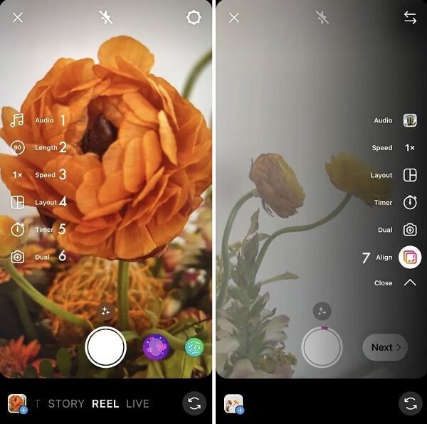 چگونه ریلز درست کنیم؟ با برنامه و بدون برنامه