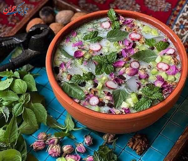 ۳ طرز تهیه آب دوغ خیار عالی به سبک ساده و شاهانه