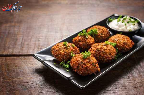 طرز تهیه فلافل خانگی ساده با نخود خام و پخته + نکات