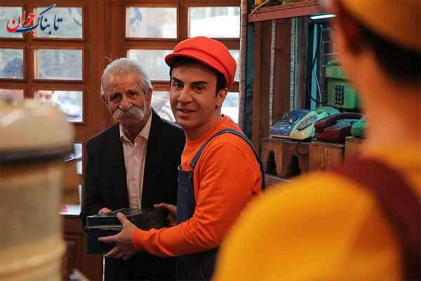 تصاویری از عمو پورنگ و امیرمحمد در یک سریال جدید