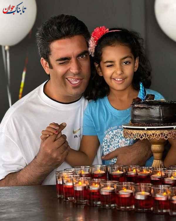 تولد ۵۲ سالگی منوچهر هادی در کنار دخترش