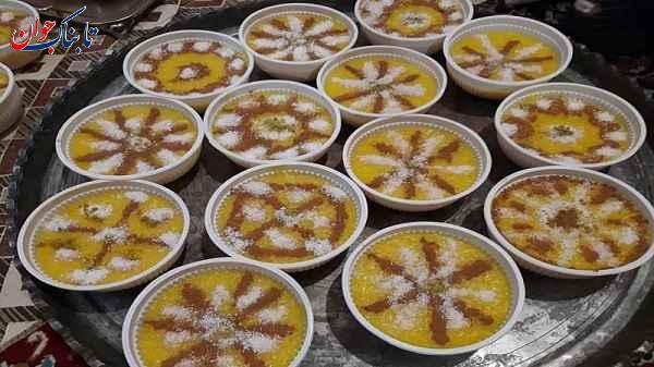 طرز تهیه شله زرد نذری برای ۴۰ نفر