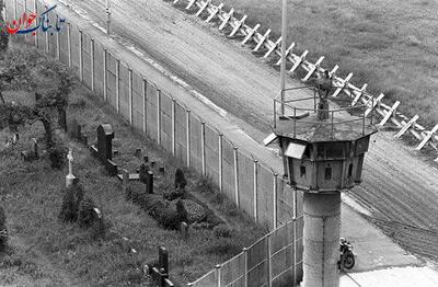 تصویر هوایی از دیوار برلین. سال 1978
